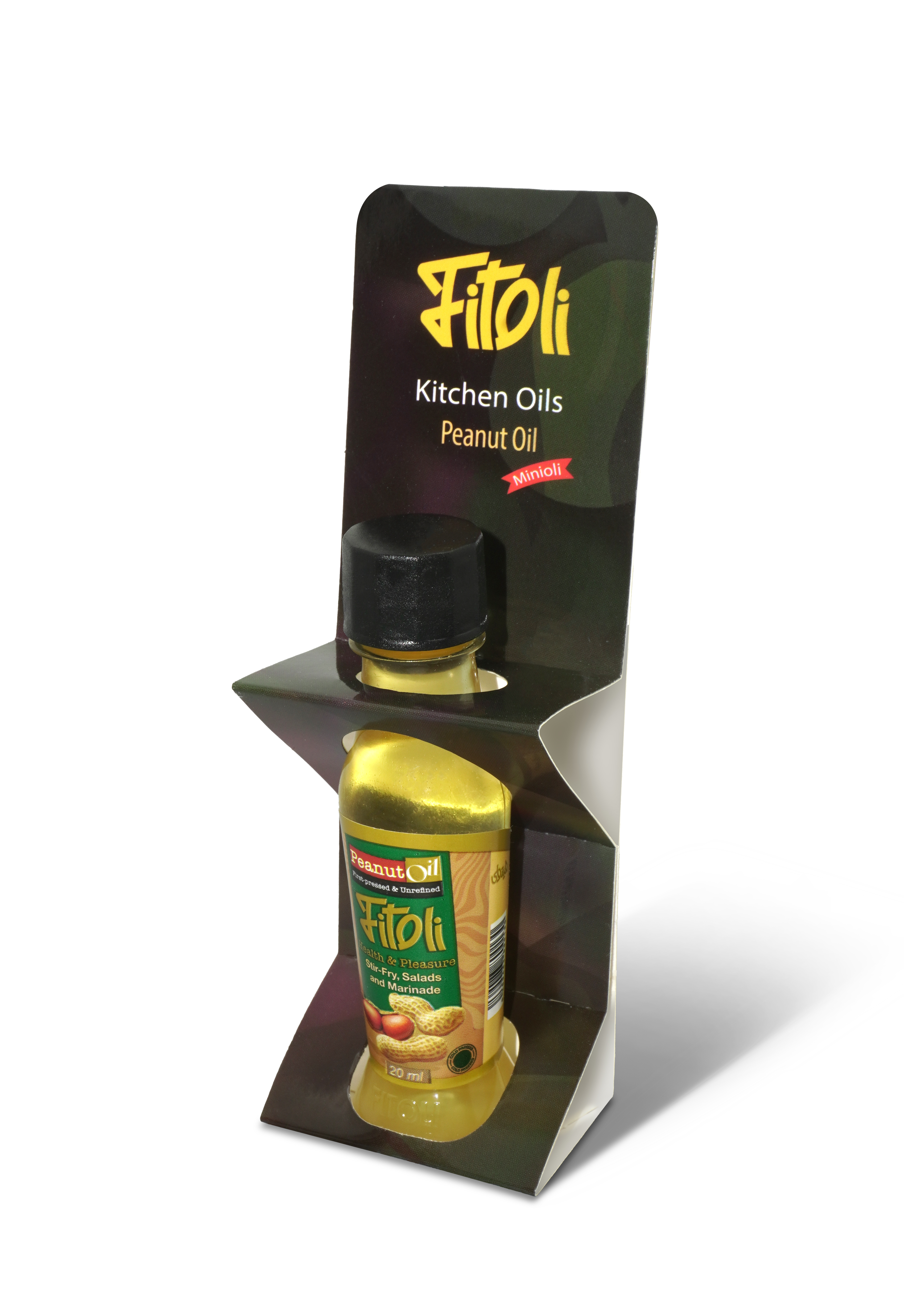 روغن بادام زمینی بکر فیتولی - 20 میلی لیتر - 4